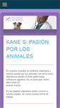 Mobile Screenshot of clinicaveterinariakanes.com